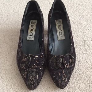 BOCCI Vintage Pumps made in Italy, size EUR 40 (US 10)